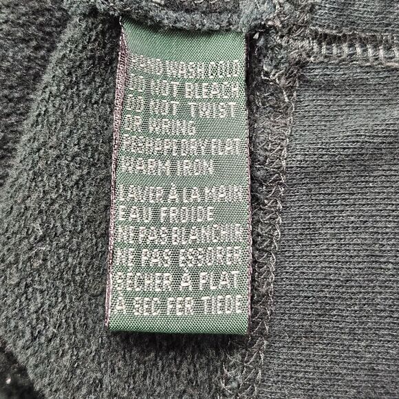 Lauren‎ Ralph Lauren Shirt Women's Large Hunter Green 1/4 Zip Long Sleeve Fleece - Picture 6 of 7